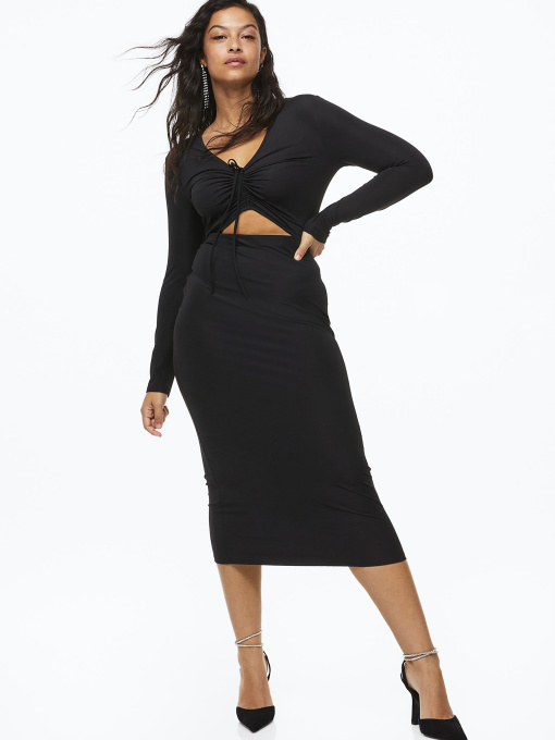 Платье миди H&M модель 69051 Фото