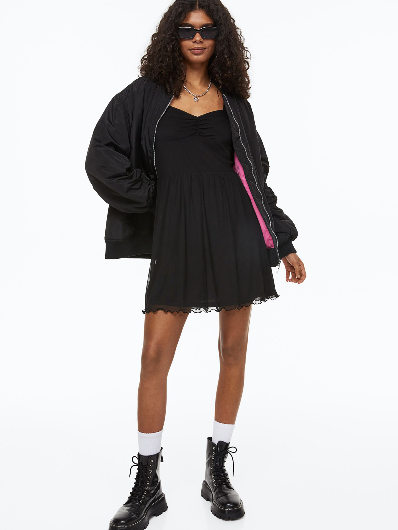 Платье мини H&M модель 69052 Фото