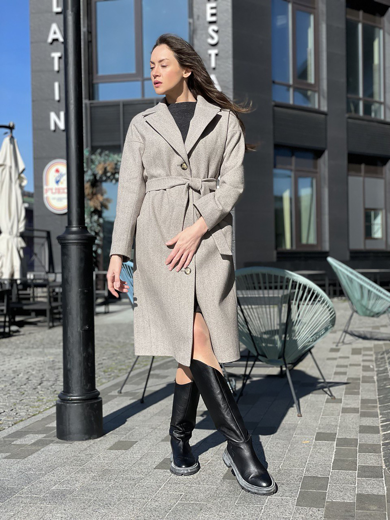 Пальто CAT ORANGE модель 4425 Фото