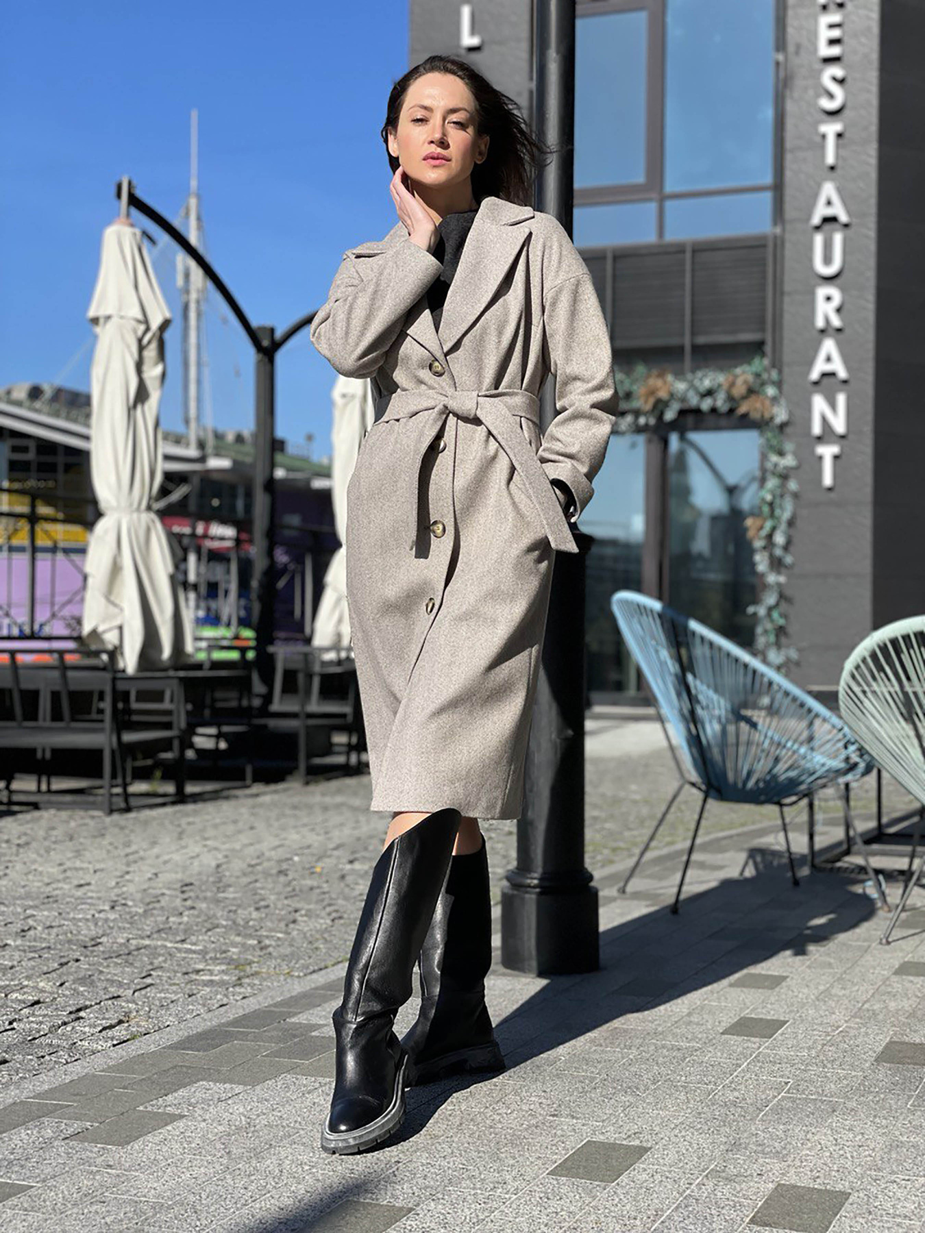 Пальто CAT ORANGE модель 4425 Фото