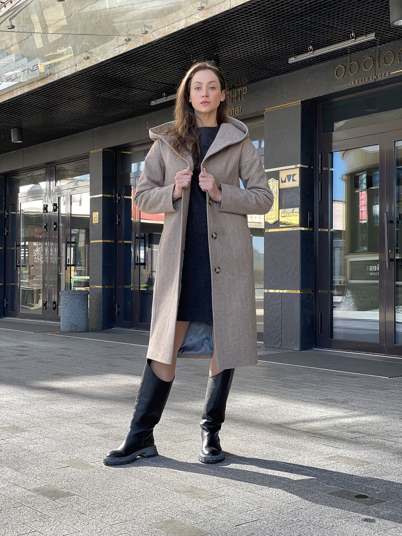 Пальто с утеплителем CAT ORANGE модель 4427 Фото