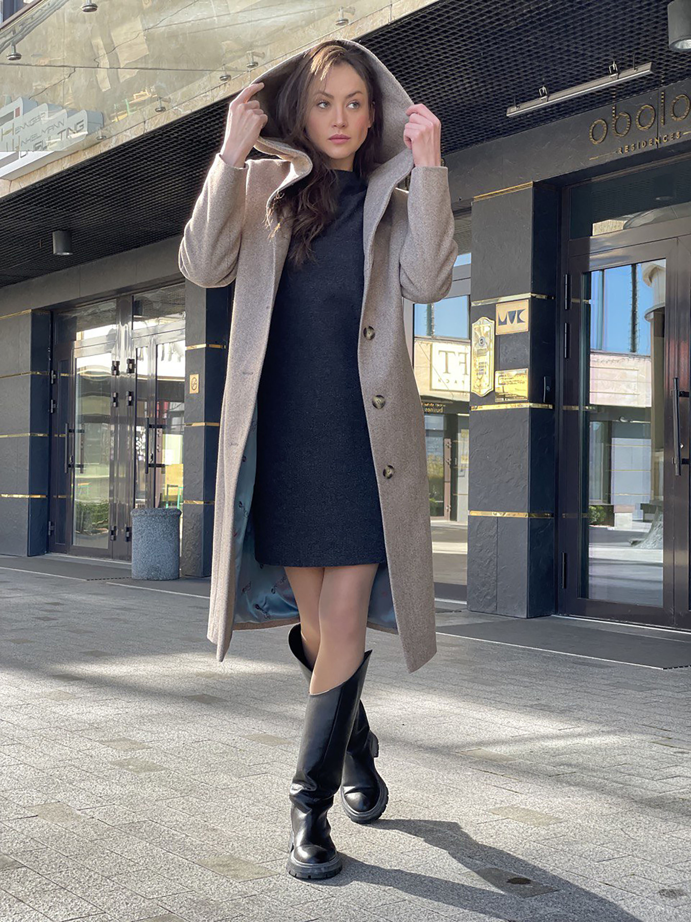 Пальто з утеплювачем CAT ORANGE модель 4427 Фото