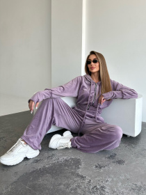 Спортивний костюм ISSA Plus модель SA-479_lilac Спортивний костюм ISSA Plus модель SA-479_lilac Фото