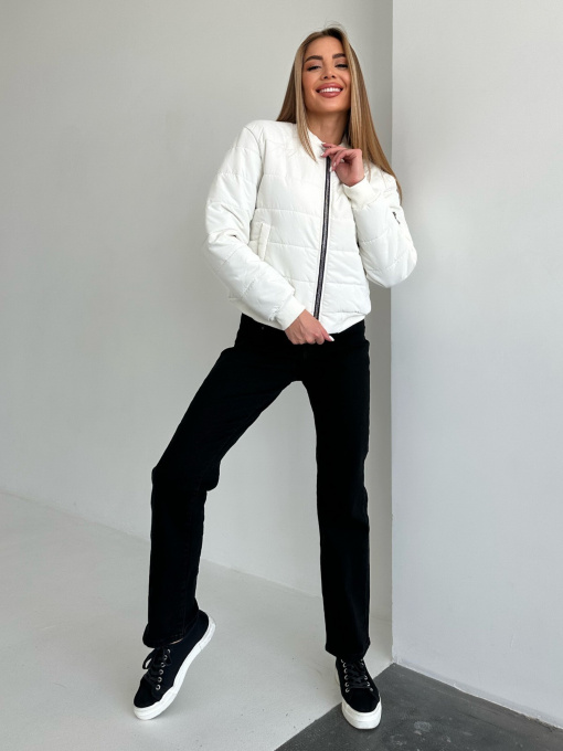 Бомбер ISSA Plus модель SA-482_white Фото