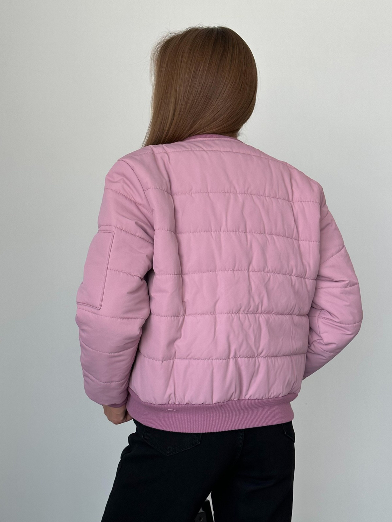 Бомбер ISSA Plus модель SA-482_розовый Фото