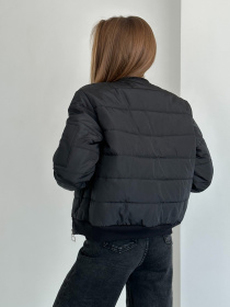 Бомбер ISSA Plus модель SA-482_черный Фото