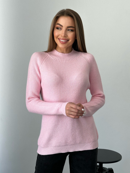 Свитер ISSA Plus модель WN20-48_lightpink Фото