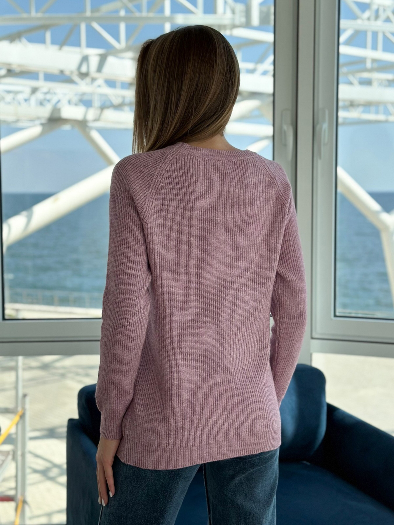 Джемпер ISSA Plus модель WN20-539_darkpink Джемпер ISSA Plus модель WN20-539_darkpink Фото