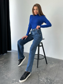 Прямые джинсы ISSA Plus модель WN20-546_blue Фото