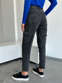 Джинси мом ISSA Plus модель WN20-548_gray Фото