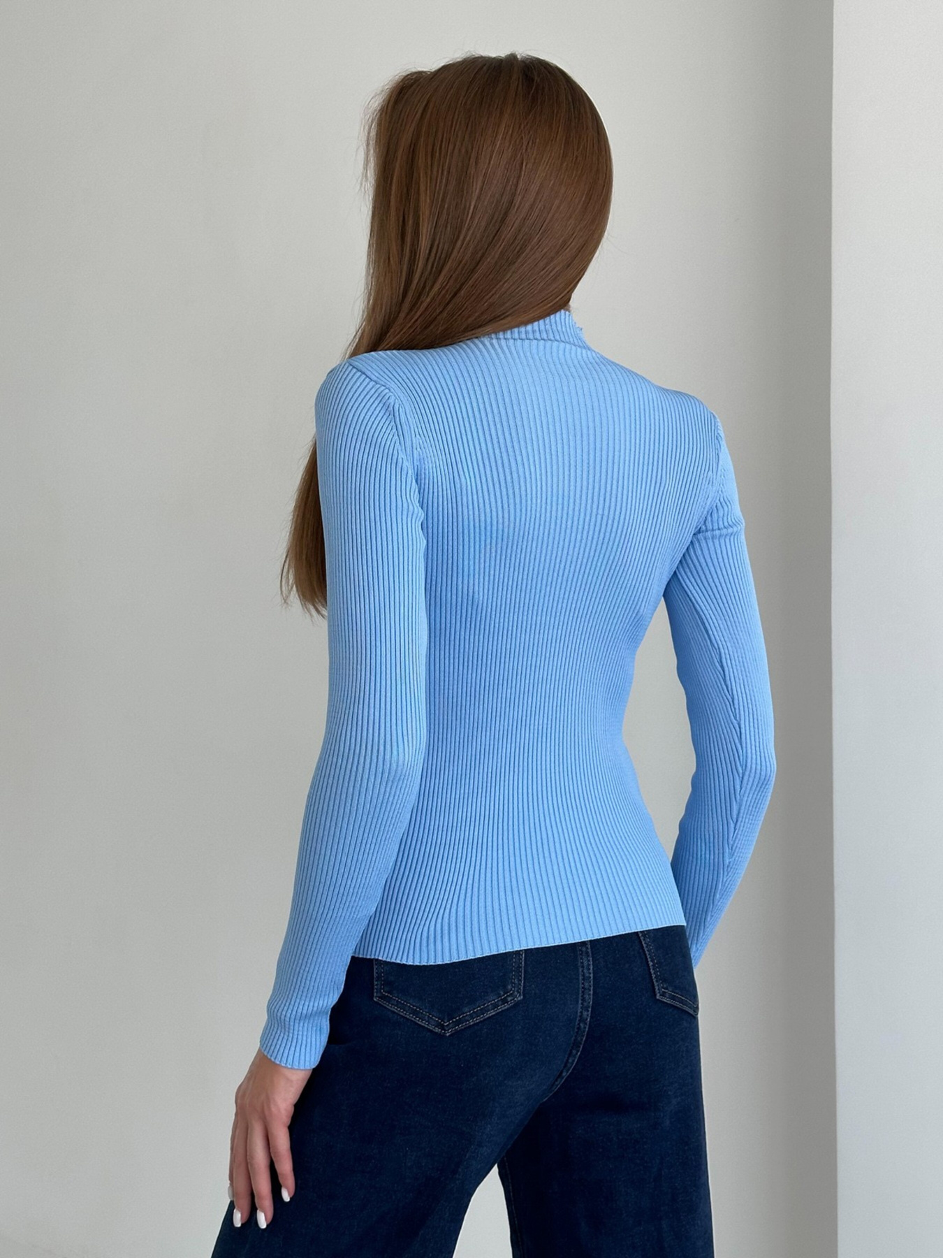 Водолазка ISSA Plus модель WN20-550_blue Фото