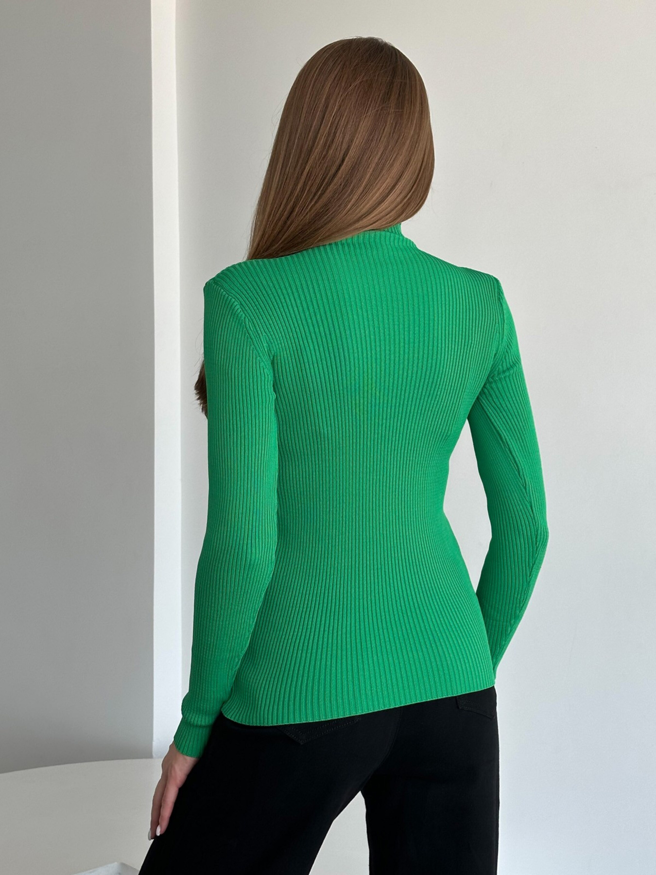 Водолазка ISSA Plus модель WN20-550_green Фото