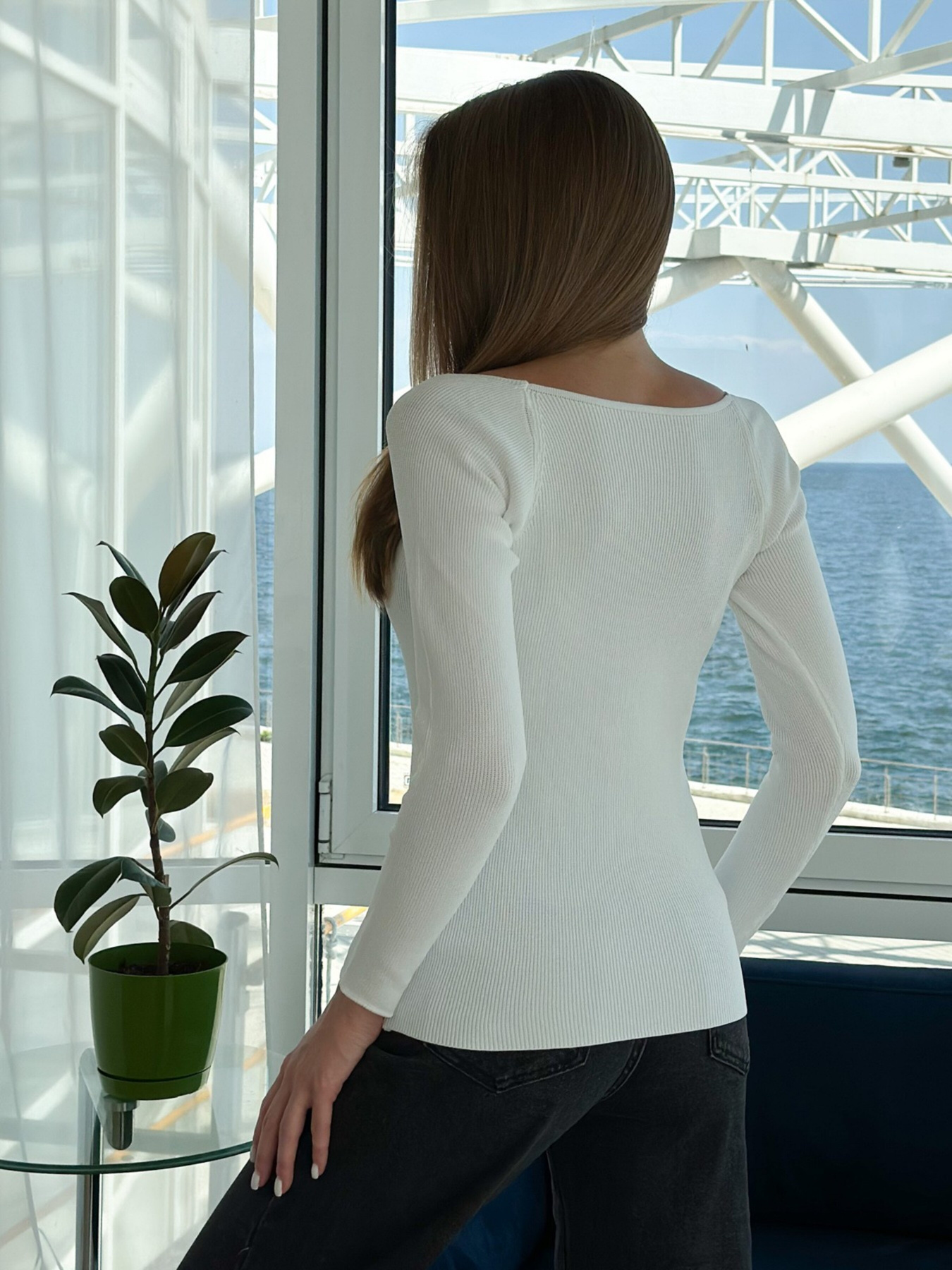 Лонгслів ISSA Plus модель WN20-551_white Фото