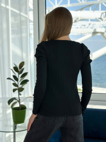 Лонгслив ISSA Plus модель WN20-552_black Фото