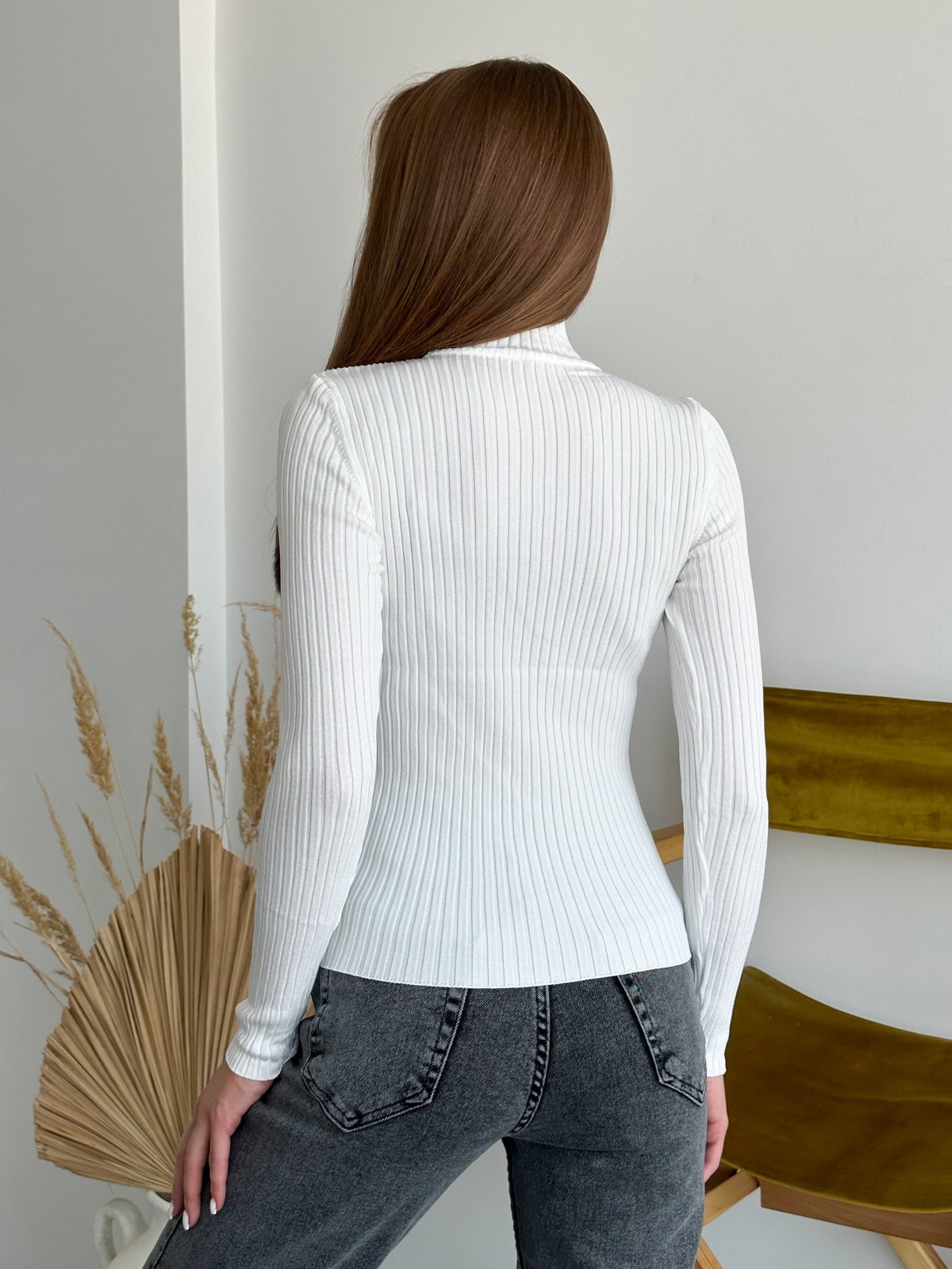 Водолазка ISSA Plus модель WN20-553_white Фото