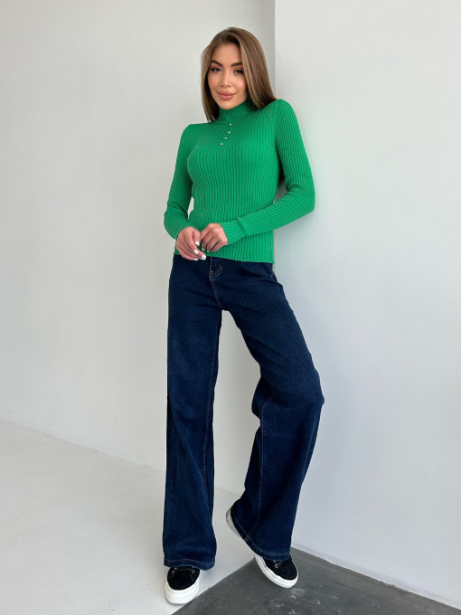 Водолазка ISSA Plus модель WN20-553_green Водолазка ISSA Plus модель WN20-553_green Фото