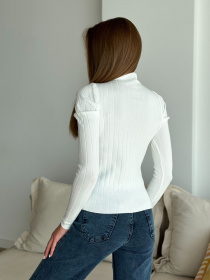 Водолазка ISSA Plus модель WN20-554_white Водолазка ISSA Plus модель WN20-554_white Фото