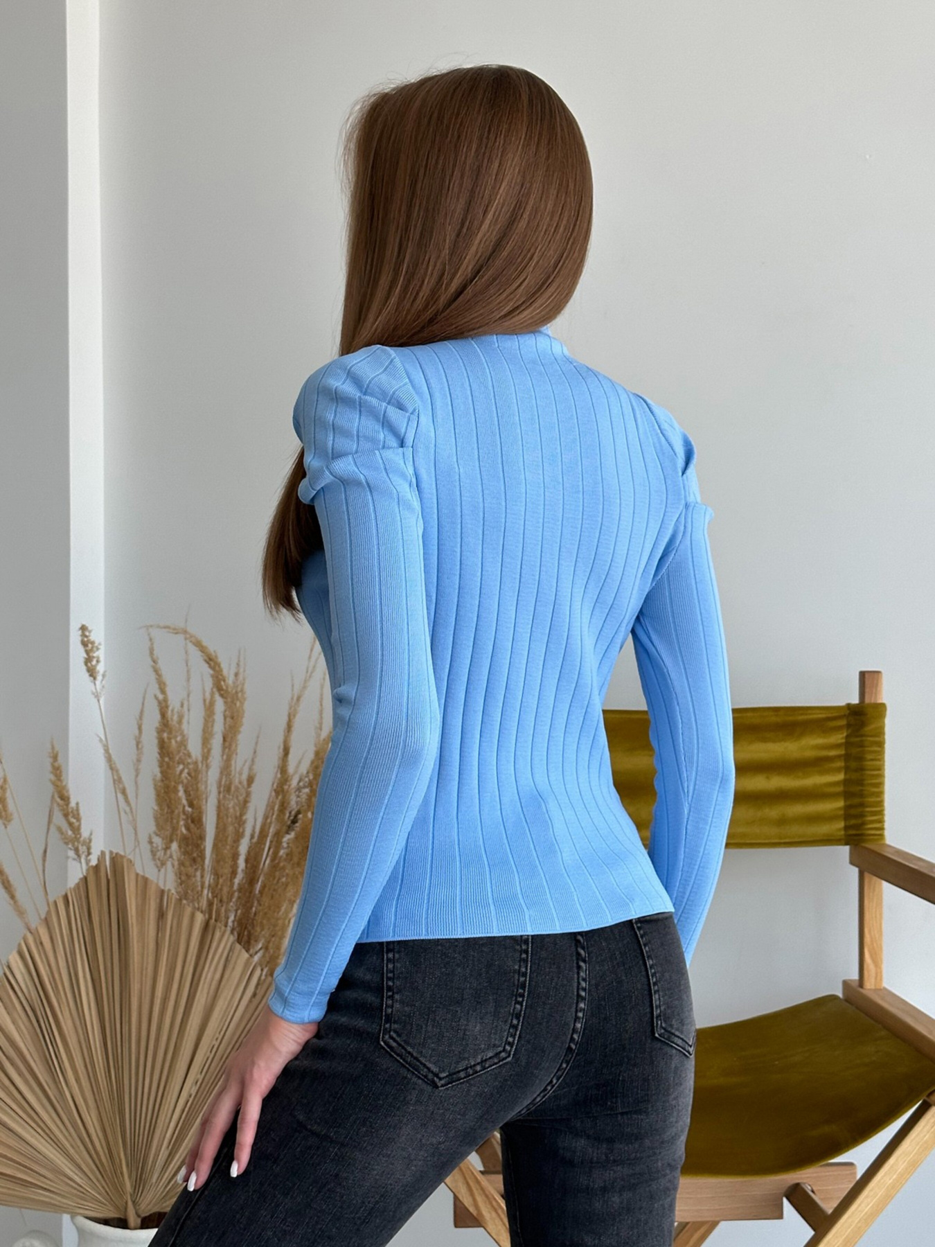 Водолазка ISSA Plus модель WN20-554_blue Фото