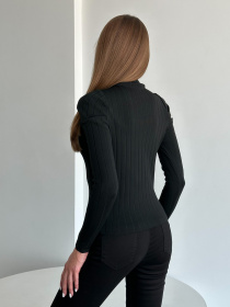 Водолазка ISSA Plus модель WN20-554_black Фото