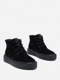 Черевики ISSA Plus модель OB2-299_black Черевики ISSA Plus модель OB2-299_black Фото