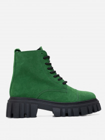 Ботинки ISSA Plus модель OB2-302_green Ботинки ISSA Plus модель OB2-302_green Фото