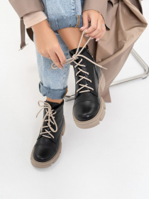 Ботинки ISSA Plus модель OB2-306_black Фото