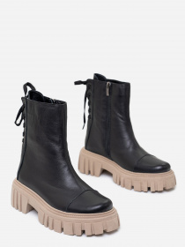 Черевики ISSA Plus модель OB2-309_black Фото