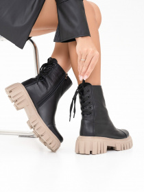 Черевики ISSA Plus модель OB2-309_black Фото