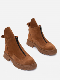 Черевики ISSA Plus модель OB2-314_brown Фото