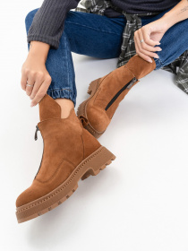 Черевики ISSA Plus модель OB2-314_brown Фото