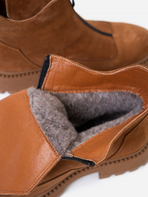 Черевики ISSA Plus модель OB2-314_brown Фото