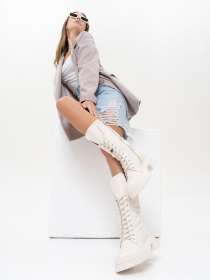 Черевики ISSA Plus модель OB2-316_beige Фото