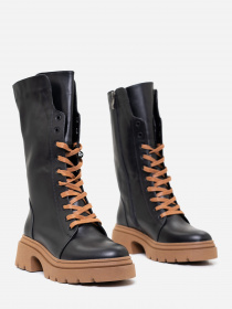 Черевики ISSA Plus модель OB2-316_black Фото