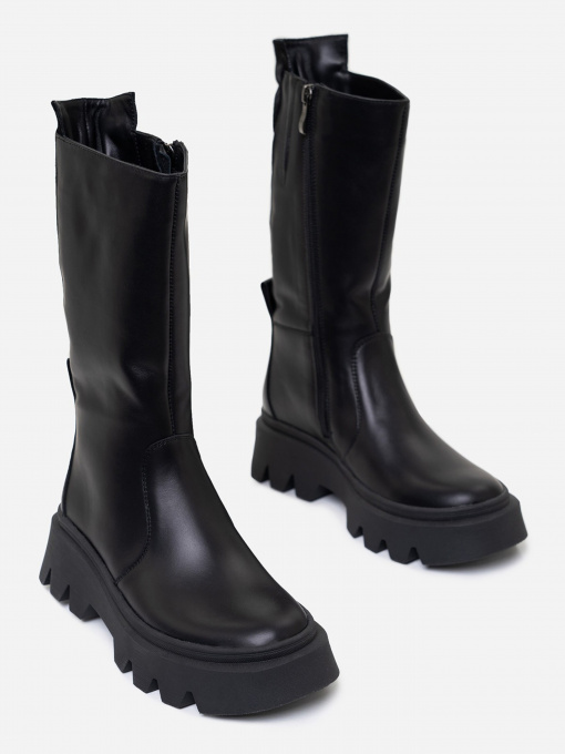 Сапоги ISSA Plus модель OB2-317_black Фото