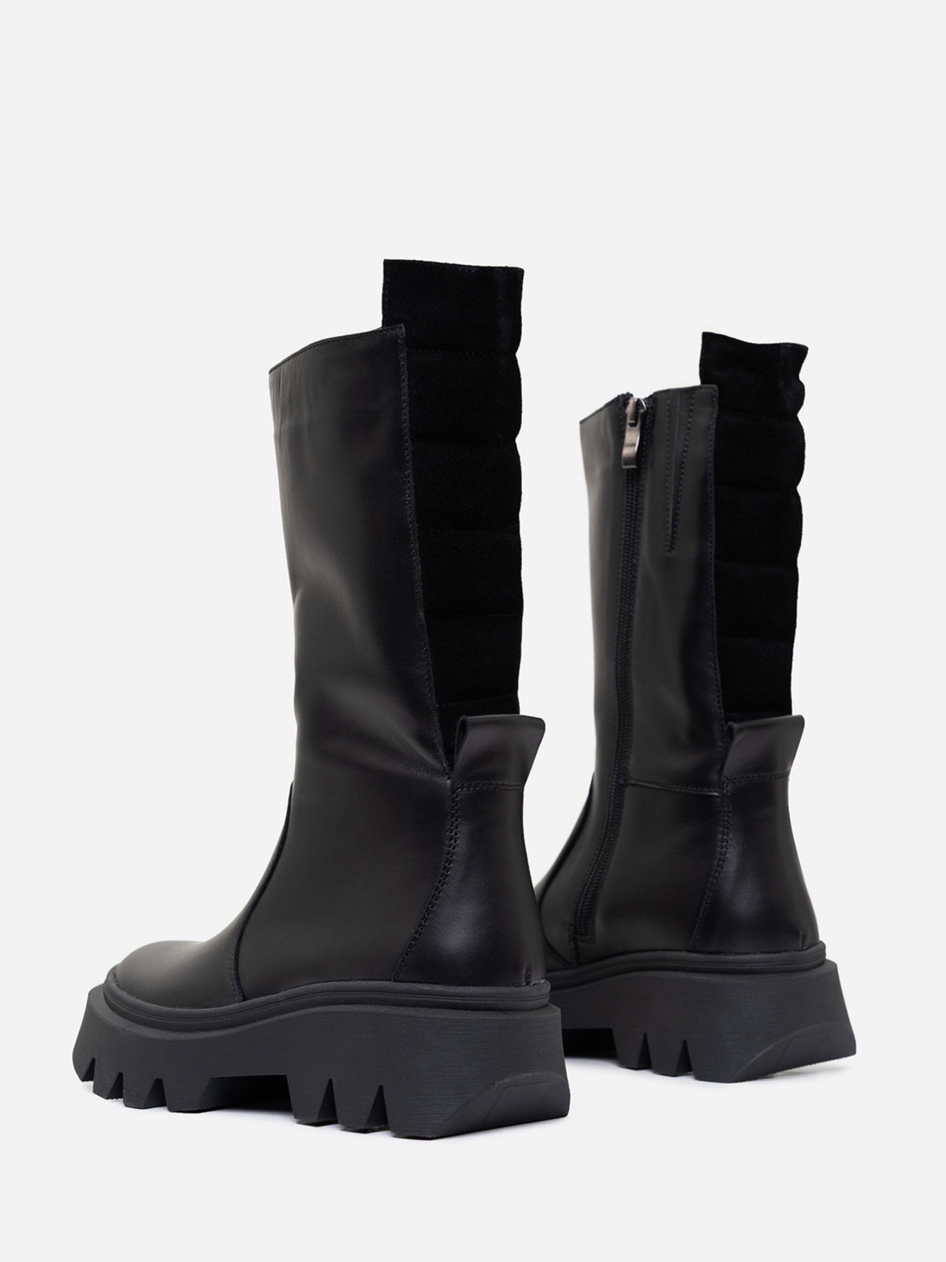 Сапоги ISSA Plus модель OB2-317_black Сапоги ISSA Plus модель OB2-317_black Фото