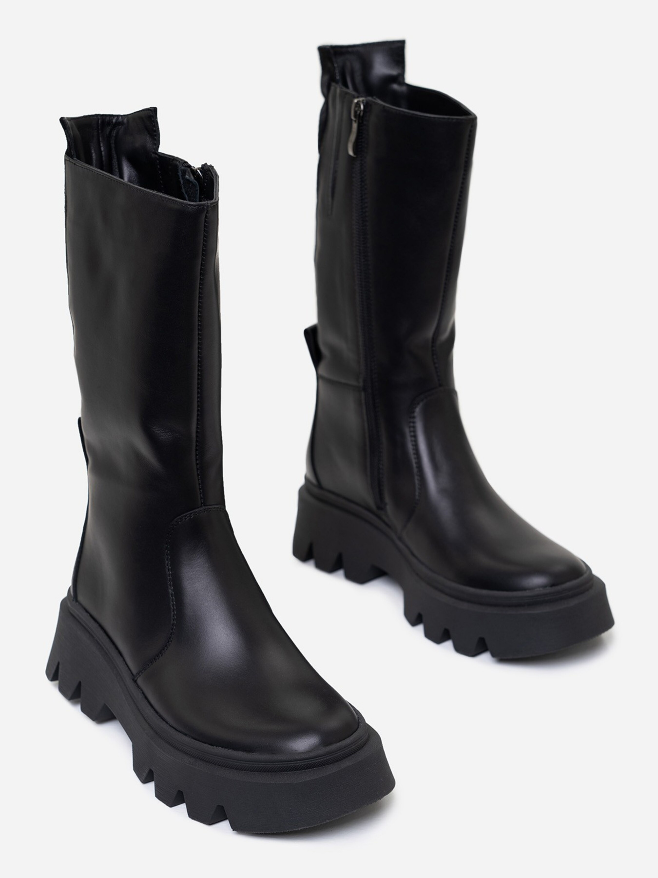 Сапоги ISSA Plus модель OB2-317_black Сапоги ISSA Plus модель OB2-317_black Фото