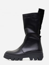 Сапоги ISSA Plus модель OB2-317_black Сапоги ISSA Plus модель OB2-317_black Фото