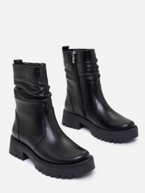 Ботинки ISSA Plus модель OB2-318_black Фото