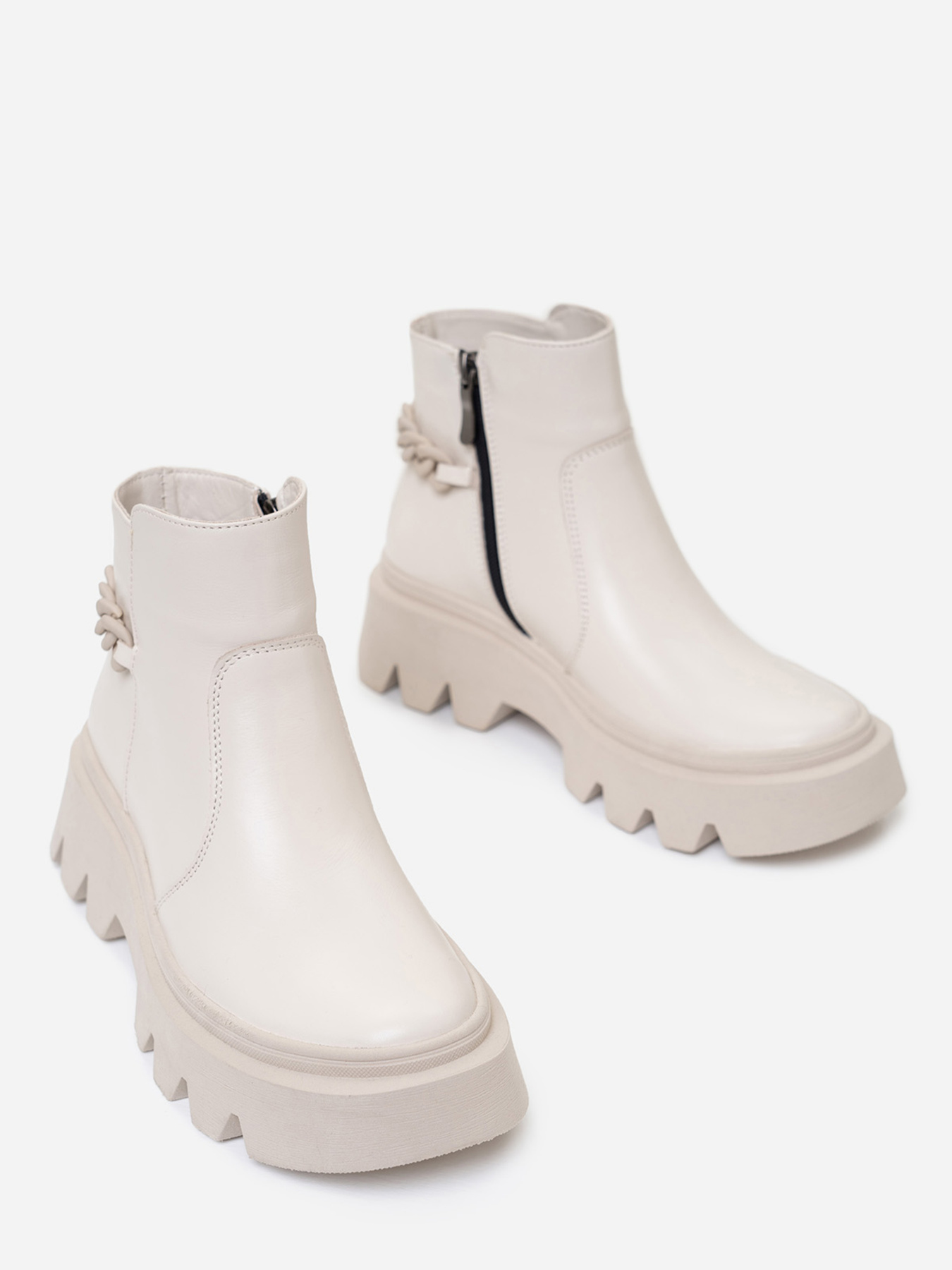 Ботинки ISSA Plus модель OB2-319_beige Ботинки ISSA Plus модель OB2-319_beige Фото