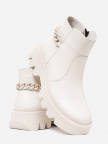 Ботинки ISSA Plus модель OB2-319_beige Ботинки ISSA Plus модель OB2-319_beige Фото