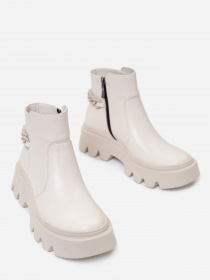 Ботинки ISSA Plus модель OB2-319_beige Ботинки ISSA Plus модель OB2-319_beige Фото