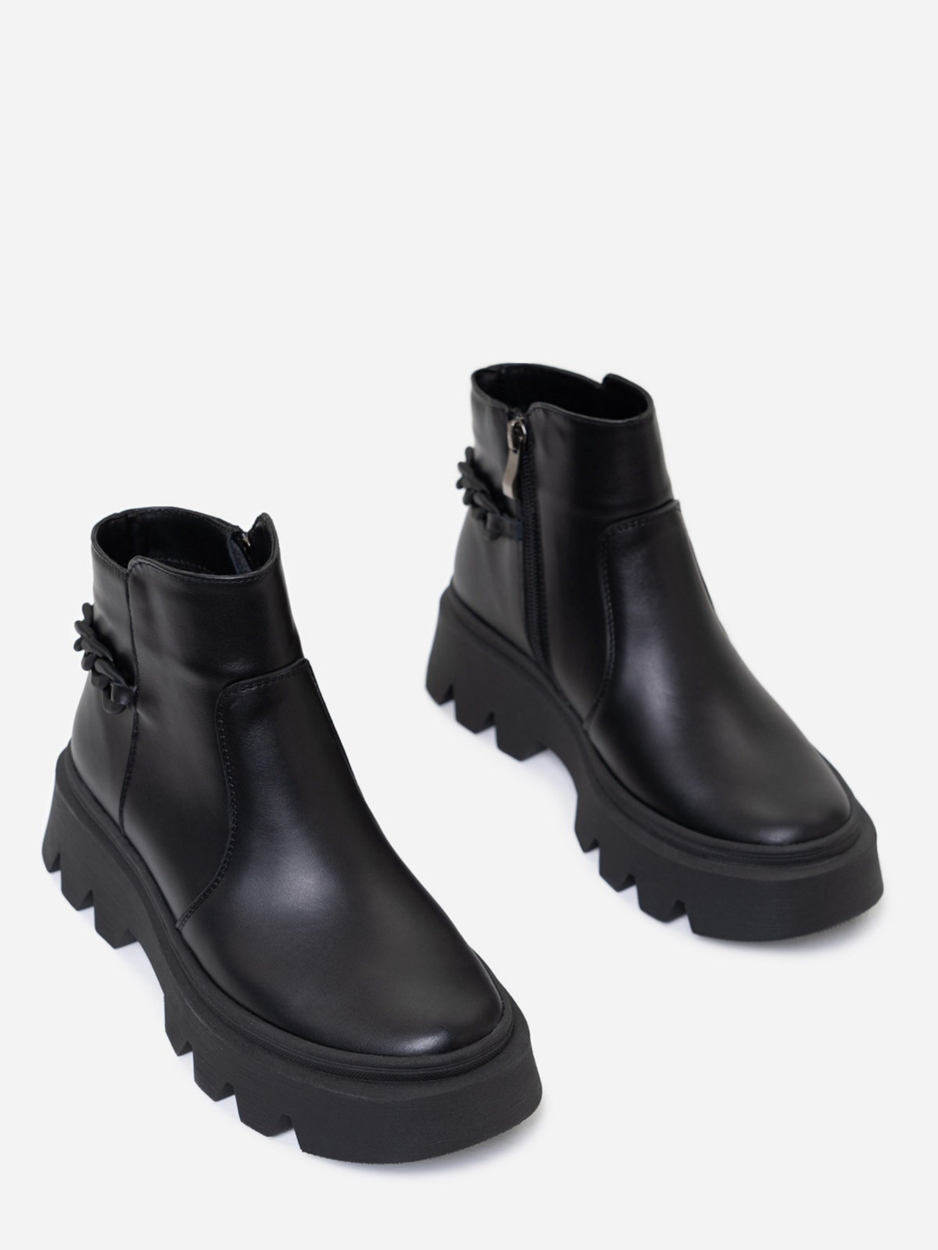 Ботинки ISSA Plus модель OB2-319_black Фото