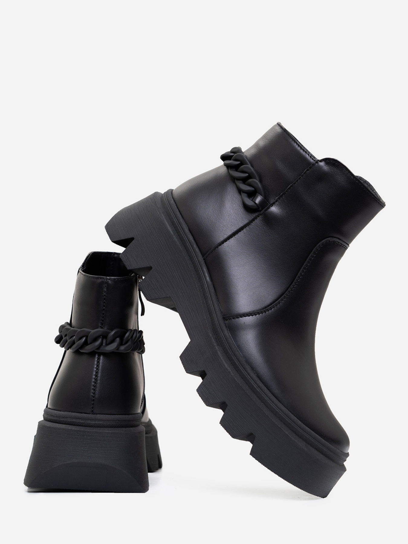 Ботинки ISSA Plus модель OB2-319_black Фото