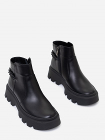 Ботинки ISSA Plus модель OB2-319_black Фото