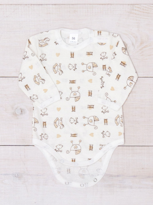 Боди для младенцев Носи своє модель 5010-002-5-vzochki-molochnij Фото