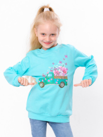 Свитшот Носи своє модель 6069-023-33-5-nebesno-blakitnij-meteliki Фото