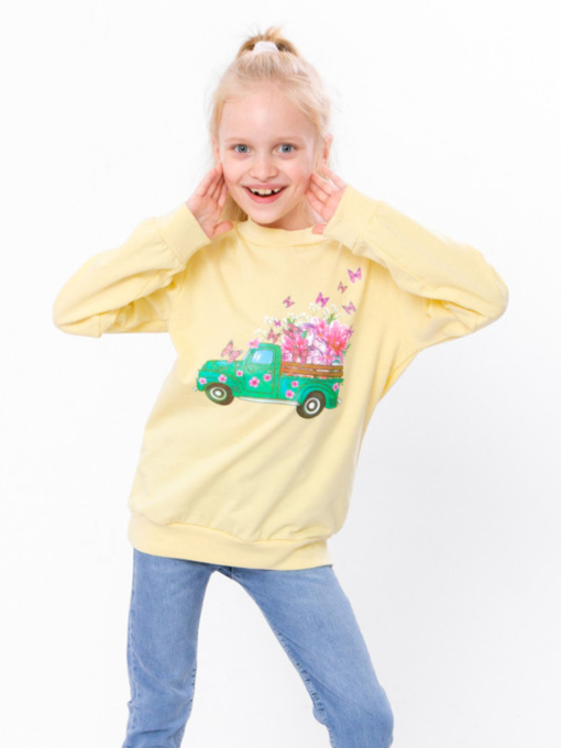 Свитшот Носи своє модель 6069-023-33-5-svtlo-zhovtij-meteliki Фото