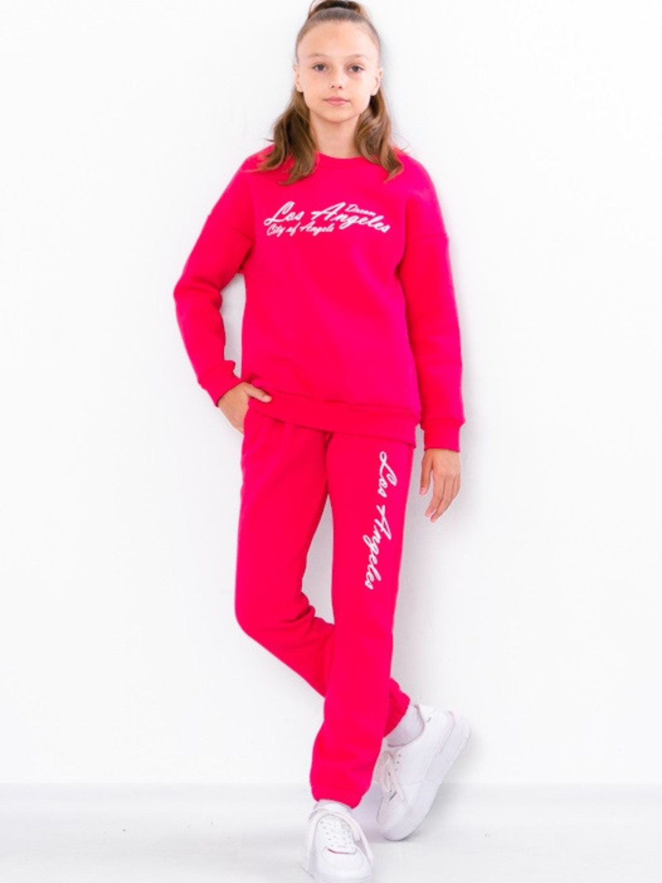 Спортивный костюм Носи своє модель 6397-025-33-malinovij-koral-los-angeles Фото