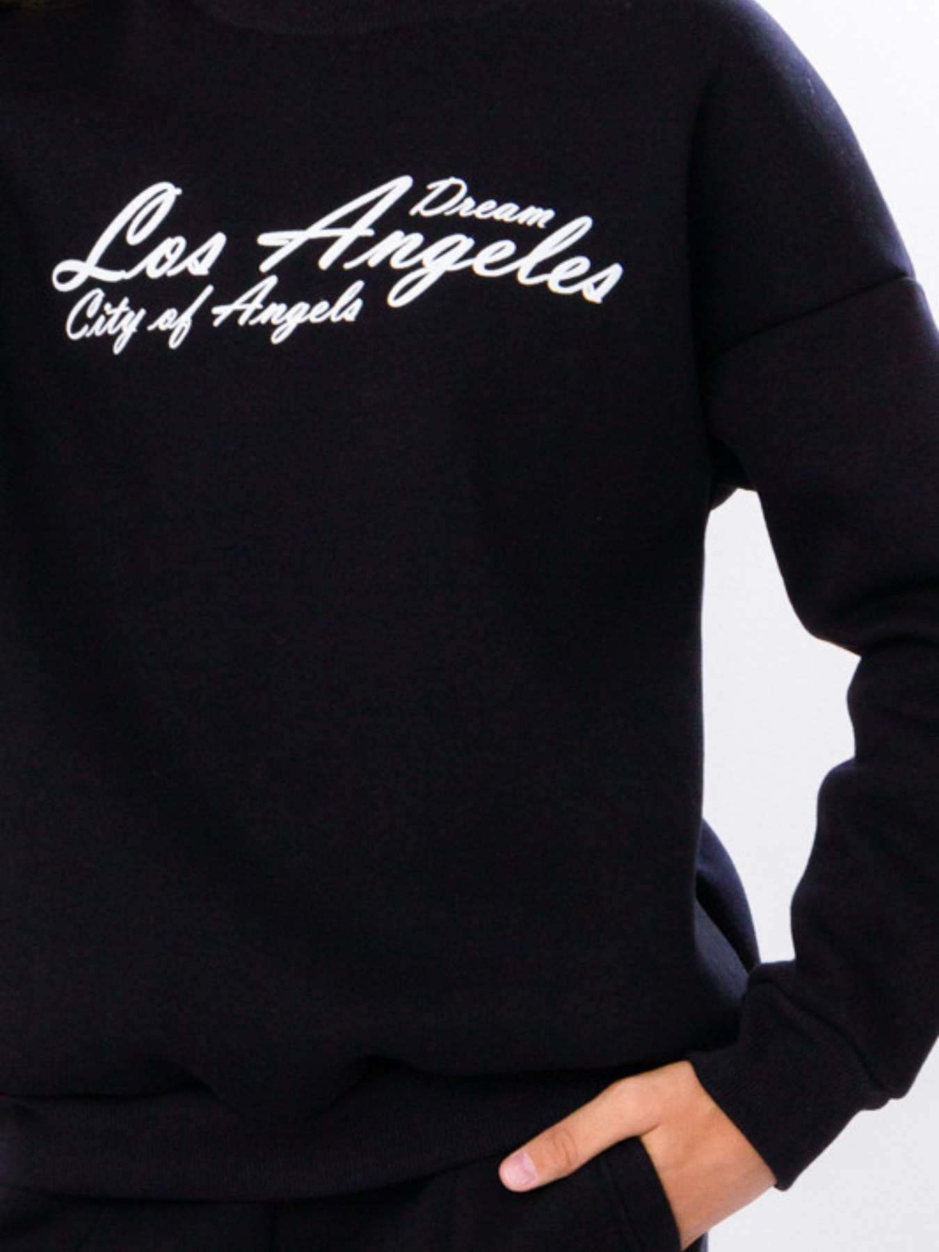 Спортивный костюм Носи своє модель 6397-025-33-chornilxno-sinj-los-angeles Фото