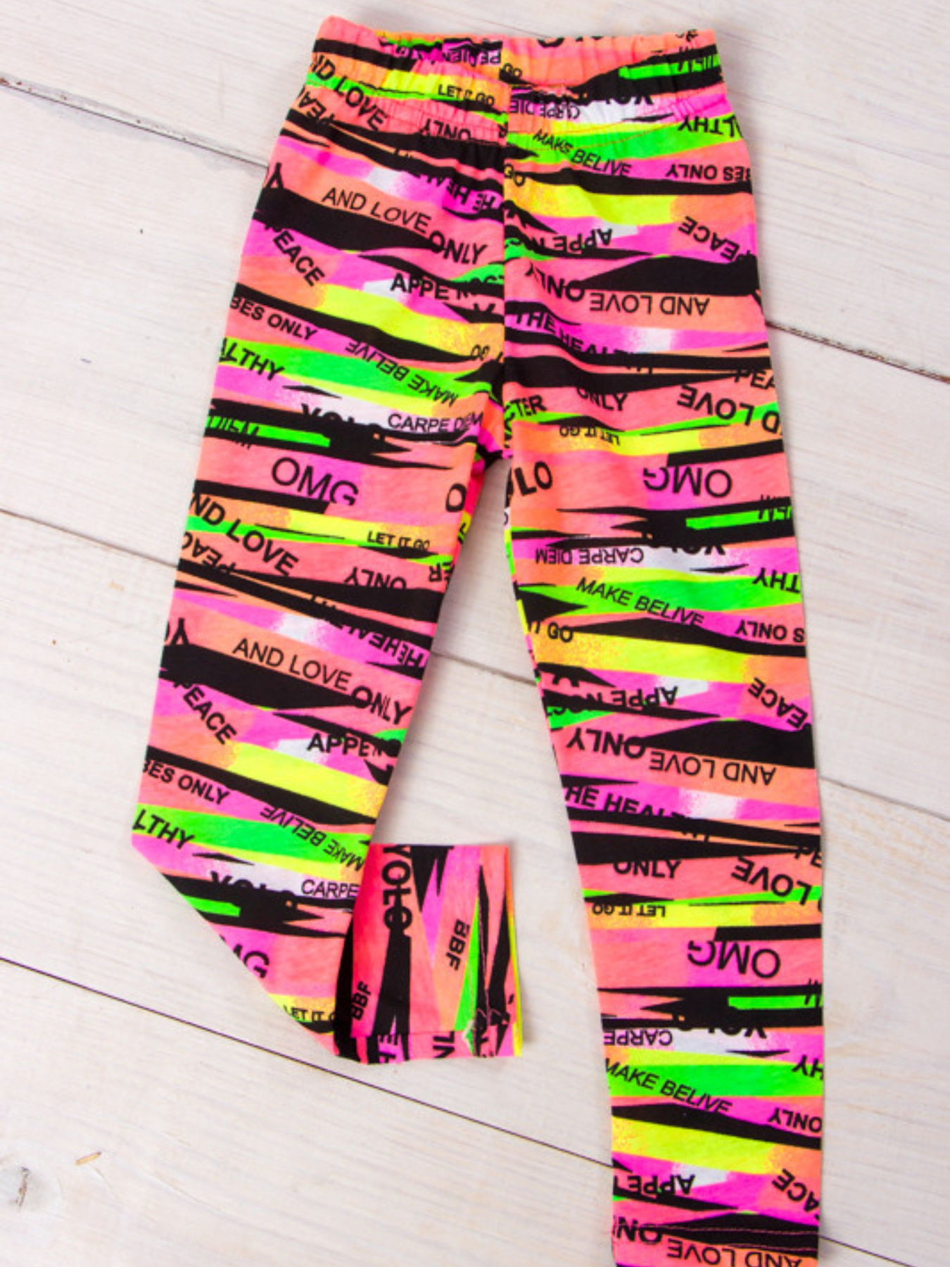 Легінси Носи своє модель 6000-043-nadpisi Легінси Носи своє модель 6000-043-nadpisi Фото